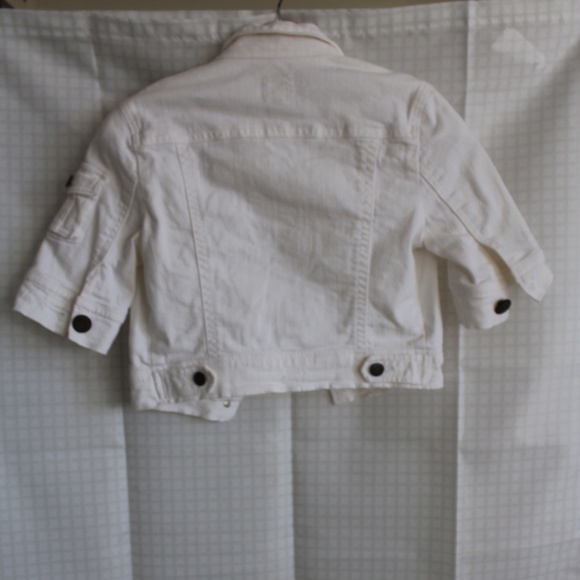 White jean jacket - Picture 4 of 5